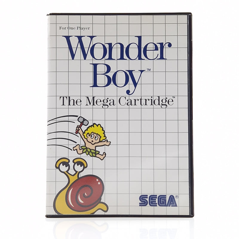 Sega Master System Spiel : Wonder Boy the Mega Cartridge - OVP MS