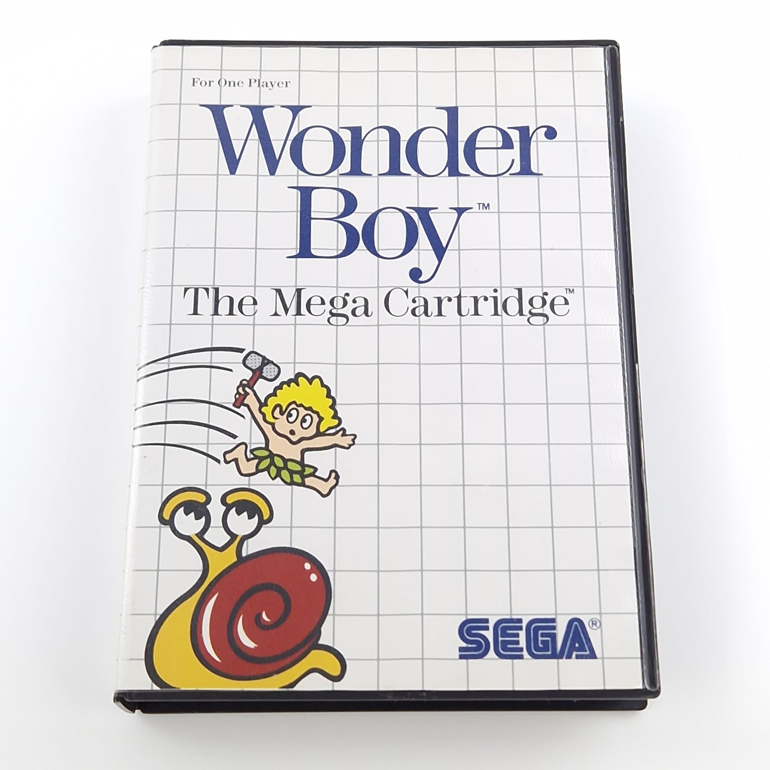 Sega Master System Spiel : Wonder Boy the Mega Cartridge - OVP MS