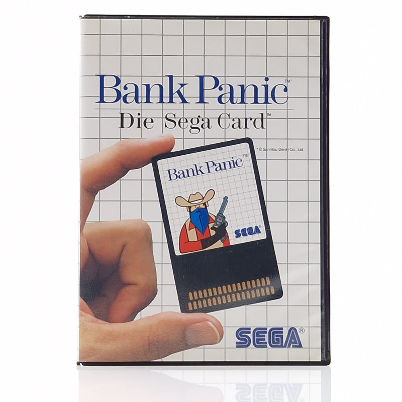 Sega Master System Spiel : Bank Panic Die Sega Card - Cartridge Anleitung OVP MS