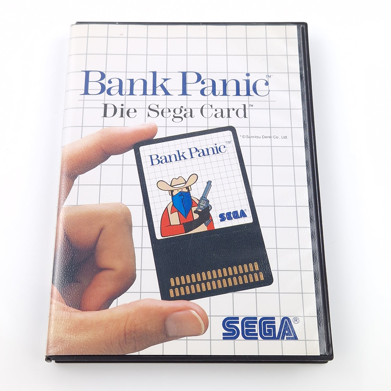 Sega Master System Spiel : Bank Panic Die Sega Card - Cartridge Anleitung OVP MS