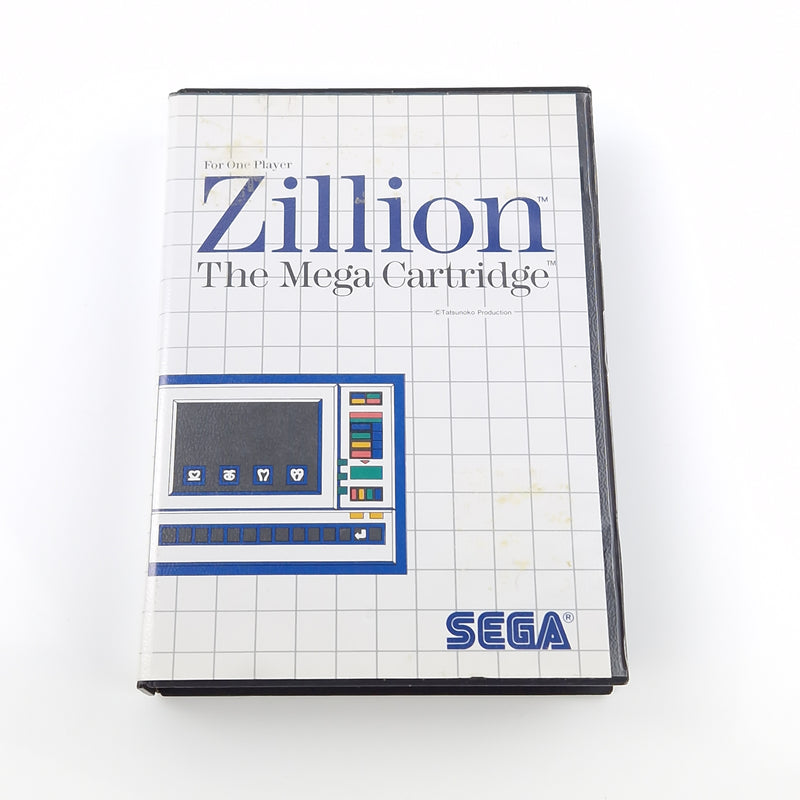 Sega Master System Spiel : Zillion The Mega Cartridge - Modul Anleitung OVP MS