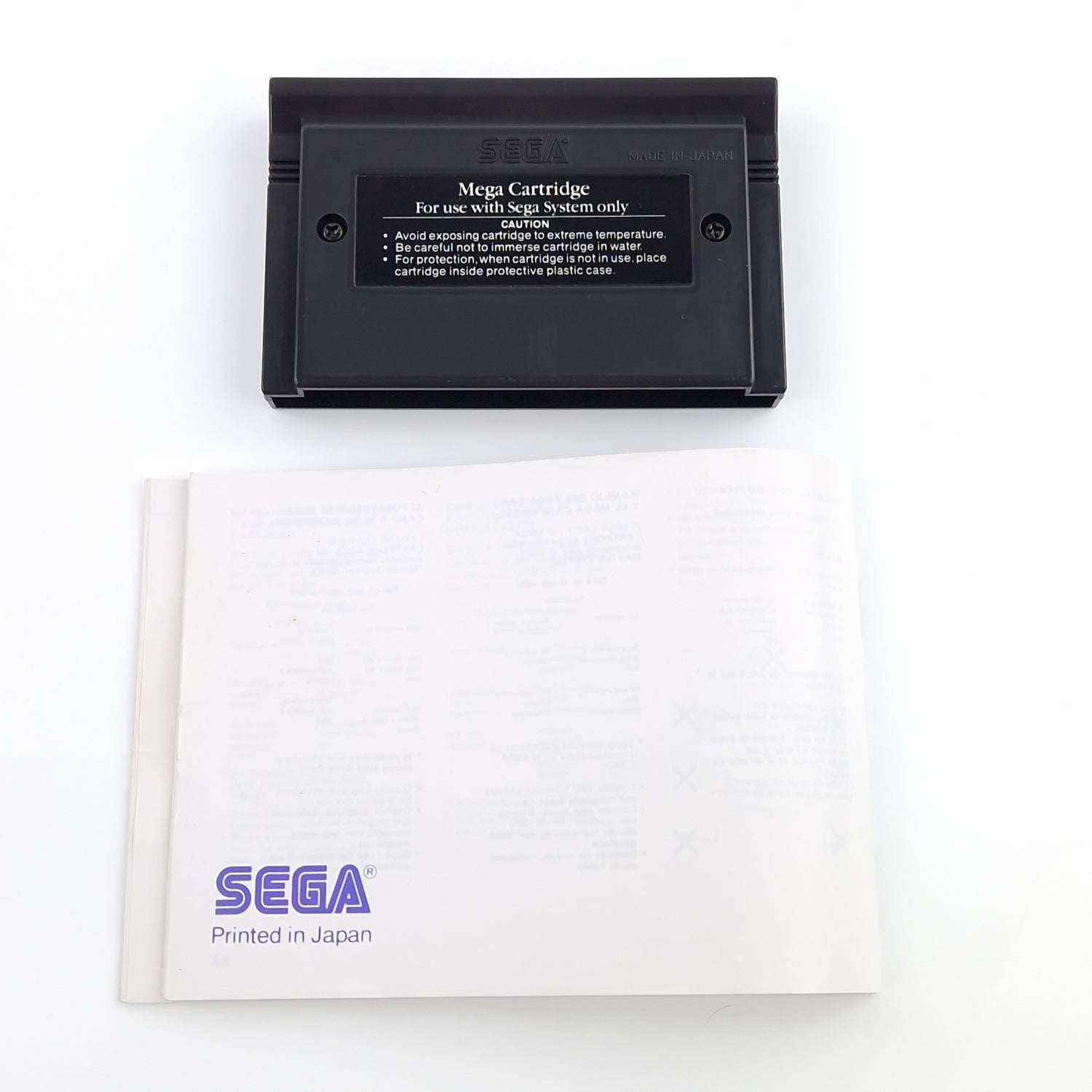 Sega Master System Spiel : Zillion The Mega Cartridge - Modul Anleitung OVP MS