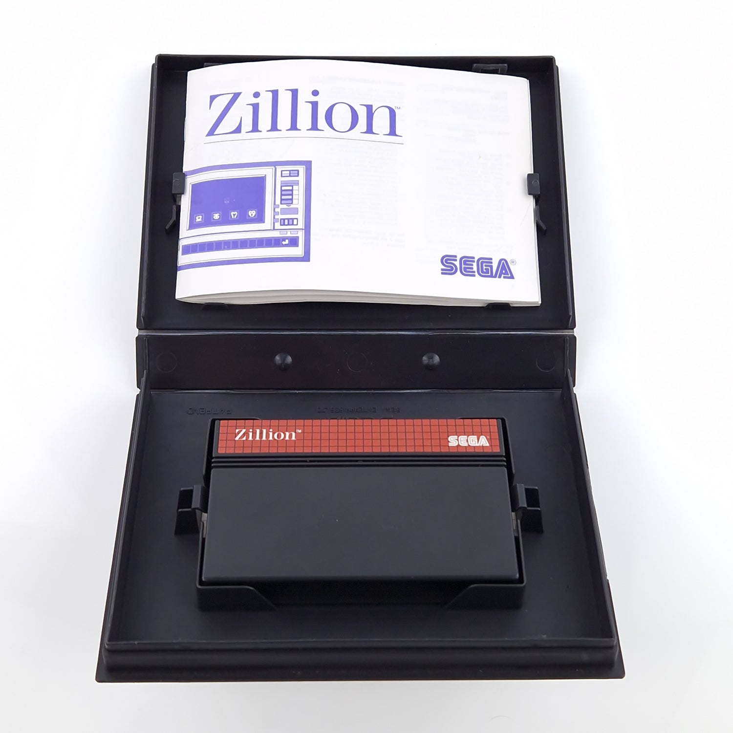 Sega Master System Spiel : Zillion The Mega Cartridge - Modul Anleitung OVP MS