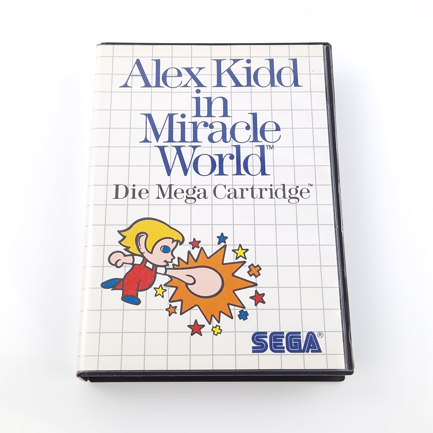 Sega Master System Spiel : Alex Kidd in Miracle World - Modul Anleitung OVP MS