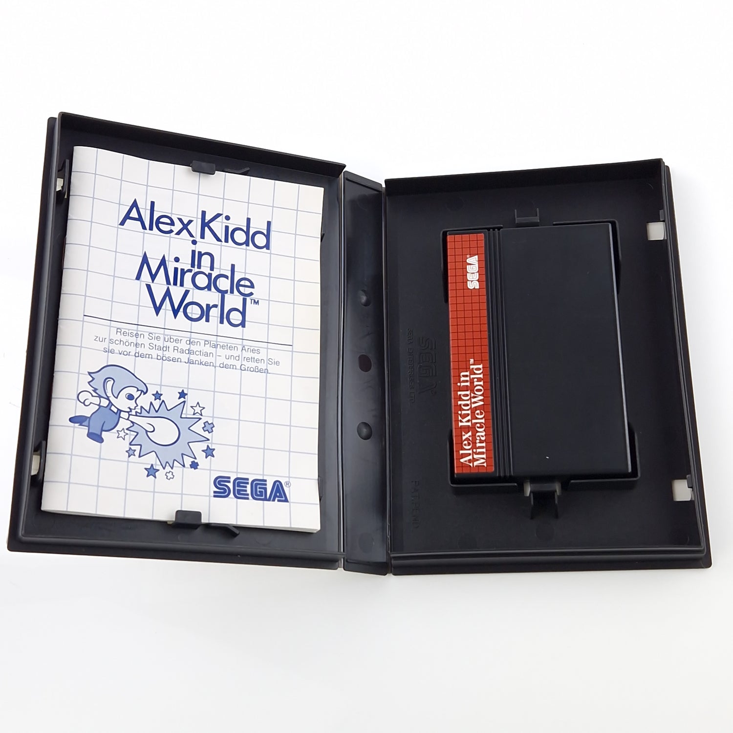 Sega Master System Spiel : Alex Kidd in Miracle World - Modul Anleitung OVP MS