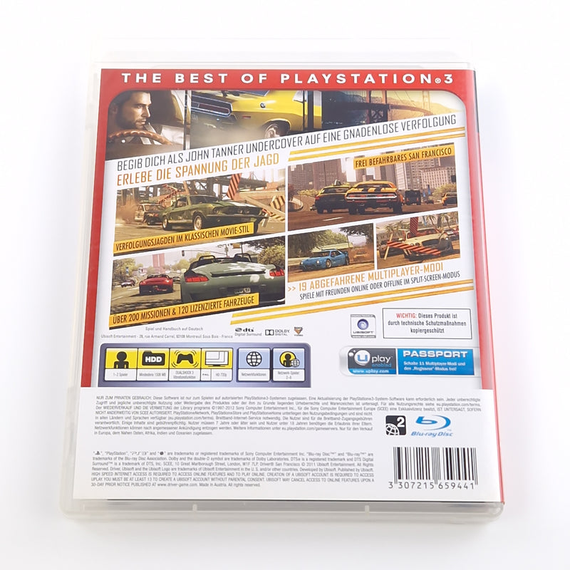 Playstation 3 Spiel : Driver San Francisco - SONY PS3 CD Anleitung OVP PAL