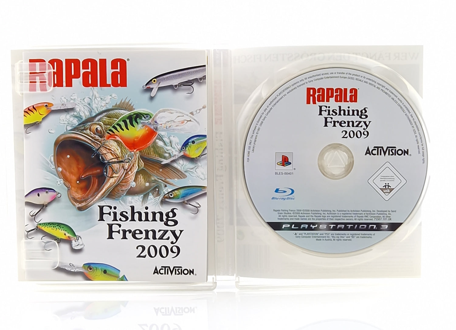 Playstation 3 Spiel : Rapala Fishing Frenzy 2009 - SONY PS3 CD Anleitung OVP PAL