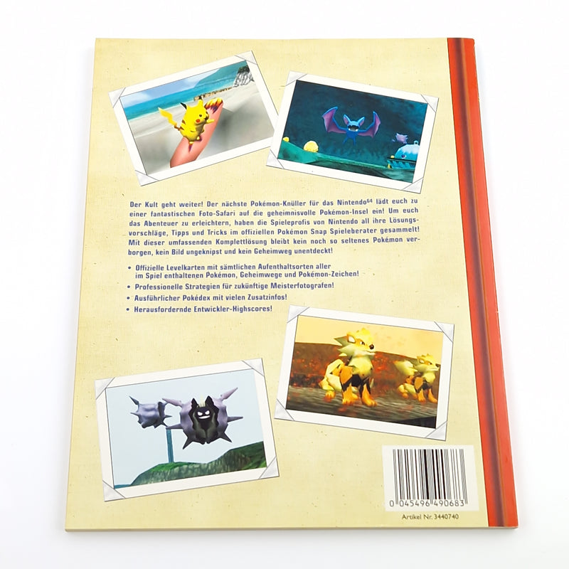 Nintendo 64 Spieleberater : Pokemon Snap - N64 offizielles Lösungsbuch Guide