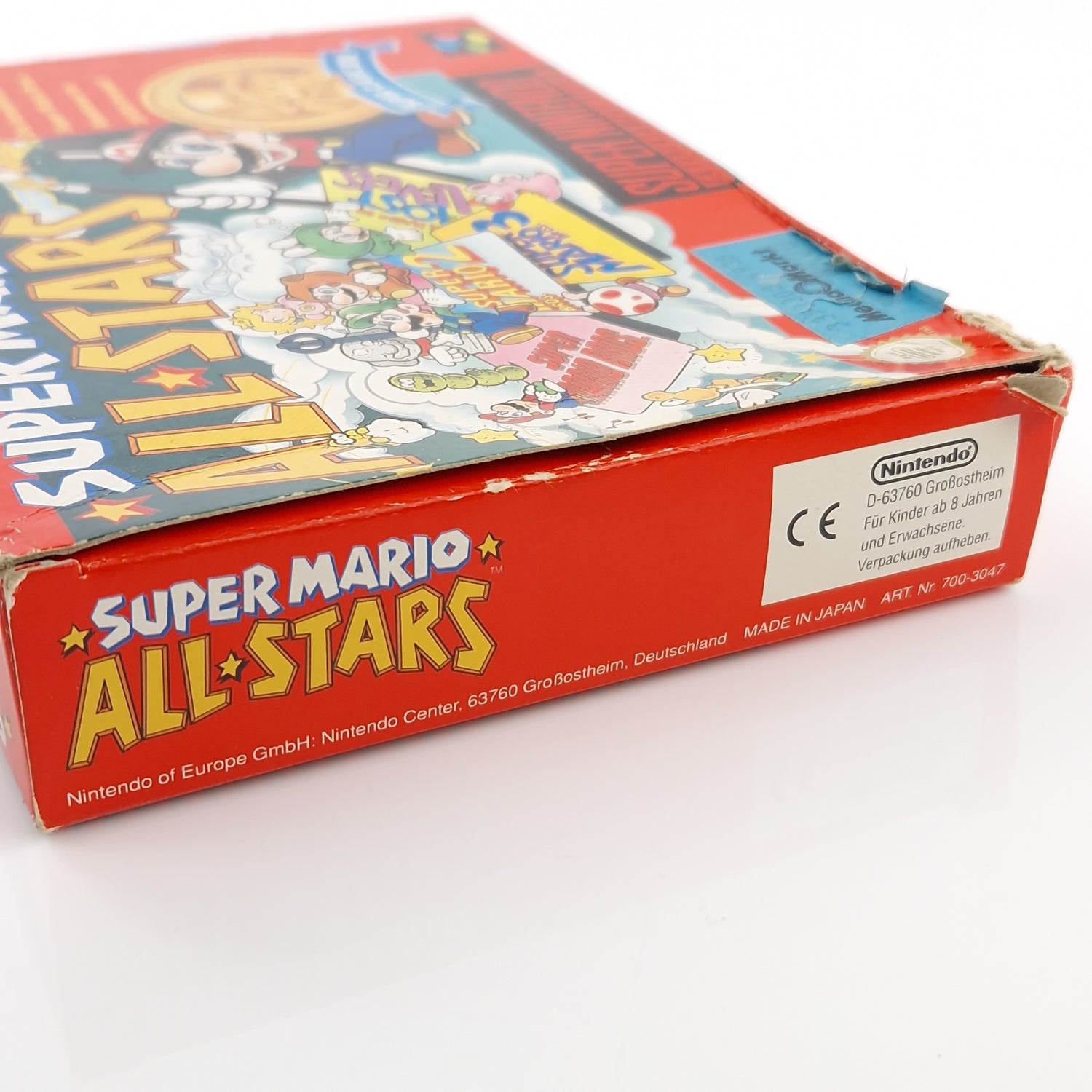 Super Nintendo Spiel : Super Mario Allstars - SNES Modul & OVP / PAL NOE