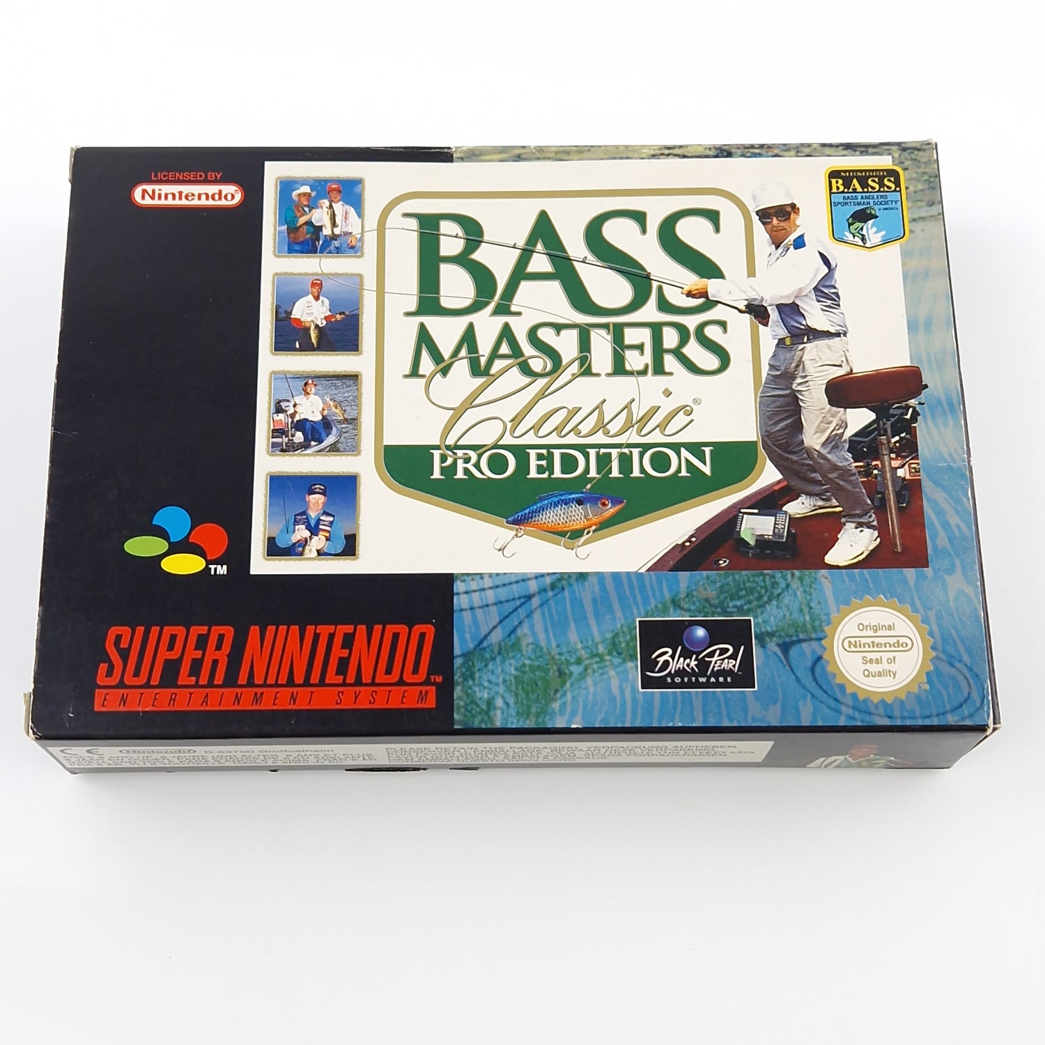 Super Nintendo Spiel : Bass Masters Classic Pro Edition - SNES Fishing Angel OVP