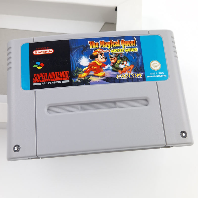 Super Nintendo Spiel : The Magical Quest starring Mickey Mouse - SNES OVP PAL