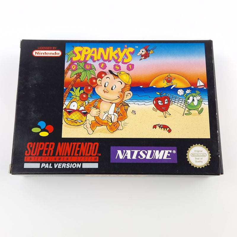 Super Nintendo Spiel : Spankys Quest - SNES Modul Anleitung OVP cib | PAL FRG