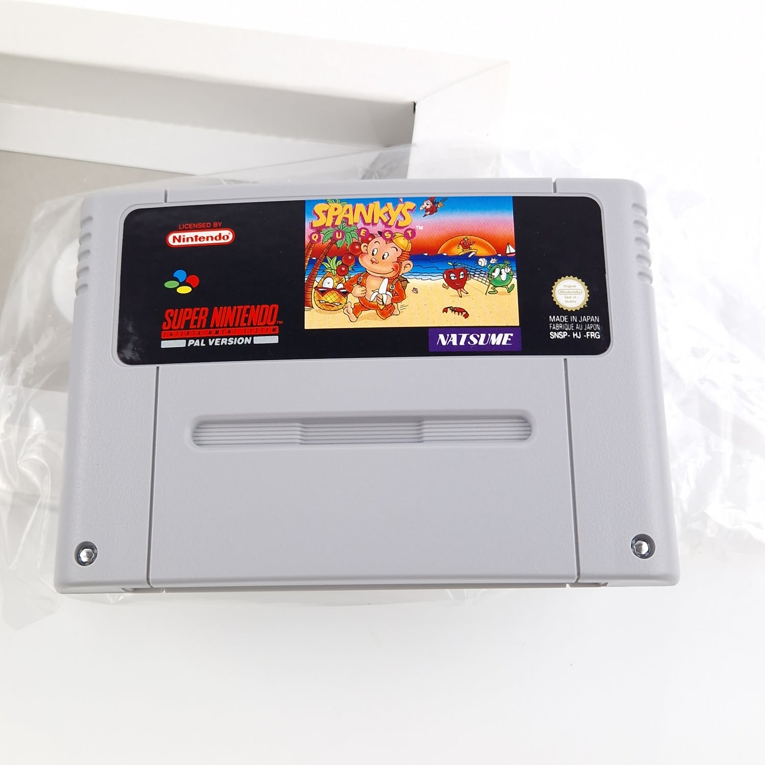 Super Nintendo Spiel : Spankys Quest - SNES Modul Anleitung OVP cib | PAL FRG