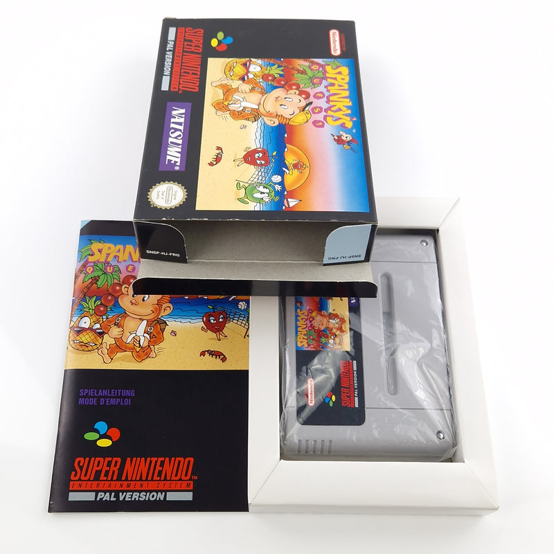 Super Nintendo Spiel : Spankys Quest - SNES Modul Anleitung OVP cib | PAL FRG