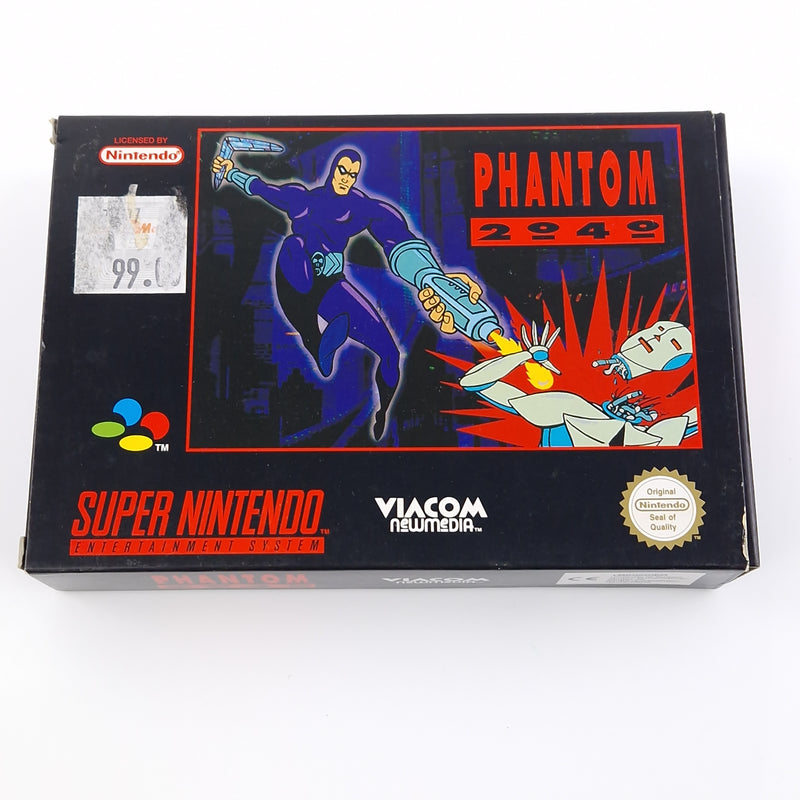 Super Nintendo Spiel : Phantom 2040 - SNES Modul Anleitung OVP PAL