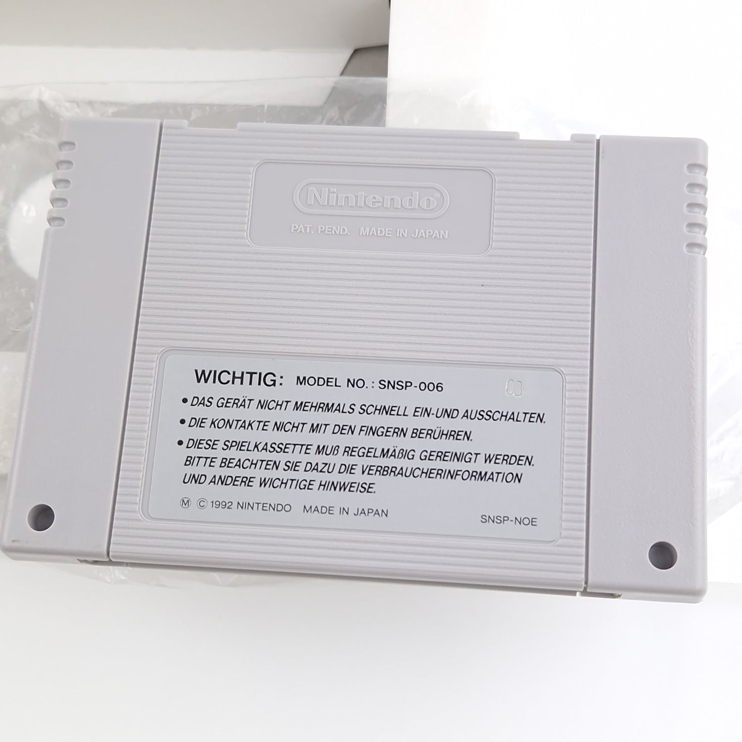 Super Nintendo Spiel Disney Die schöne und das Biest - SNES Modul Anleitung OVP