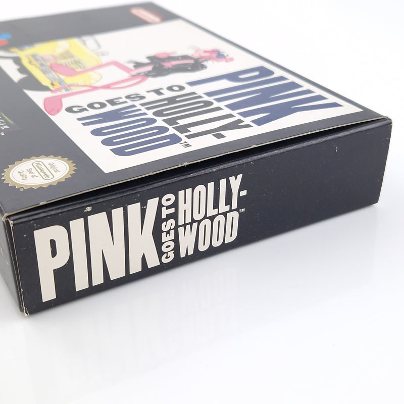 Super Nintendo Spiel : Pink Goes to Hollywood - SNES Modul Anleitung OVP PAL UKV