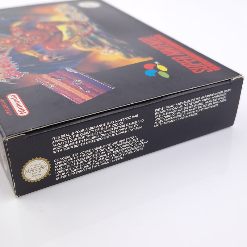 Super Nintendo Spiel : Demons Crest - SNES Modul Anleitung OVP cib | PAL EUR