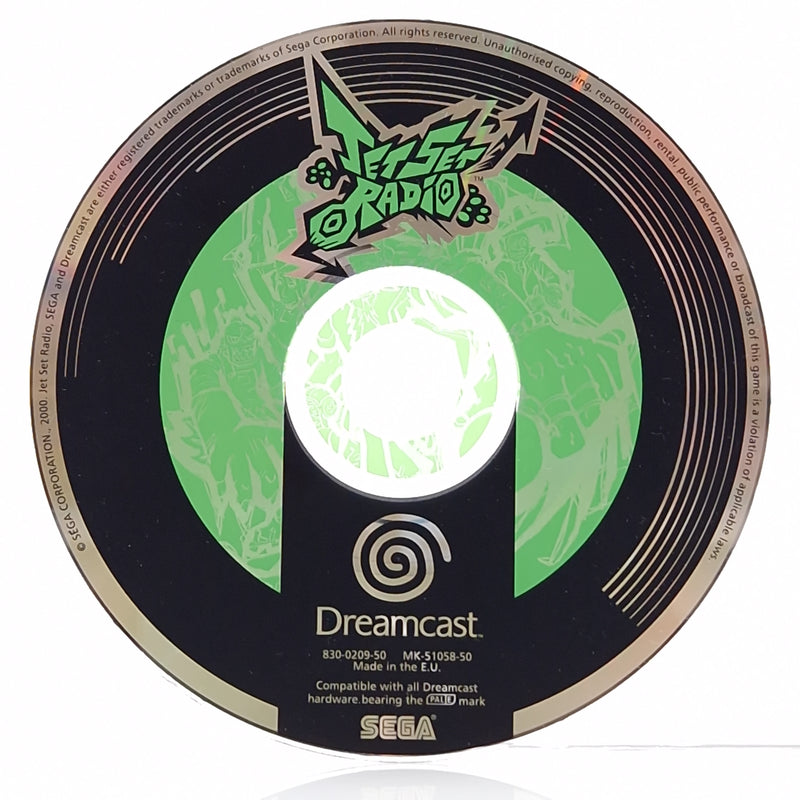 Sega Dreamcast Spiel : Jetset Radio - DC nur CD Disk ohne OVP