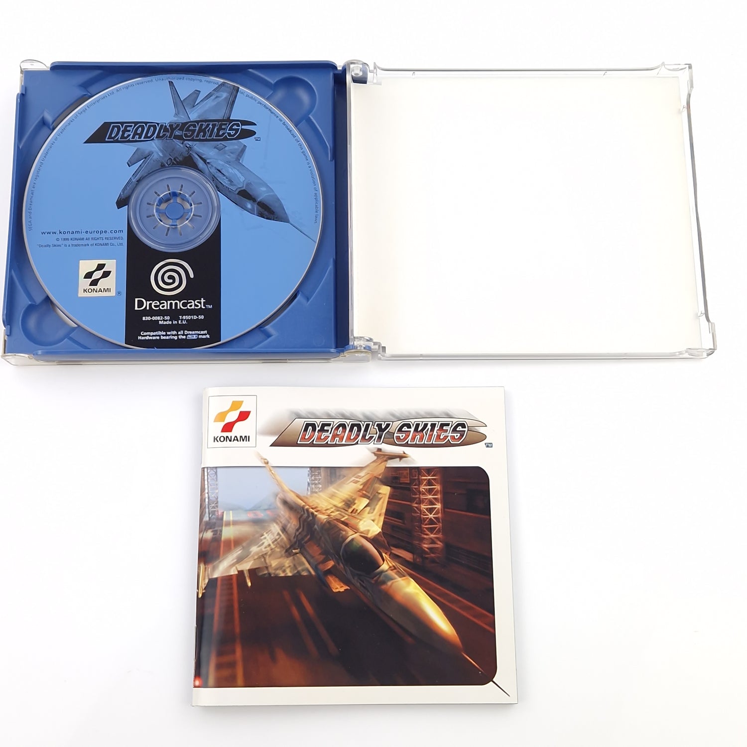 Sega Dreamcast Spiel : Deadly Skies - CD Disk Anleitung OVP cib | PAL DC