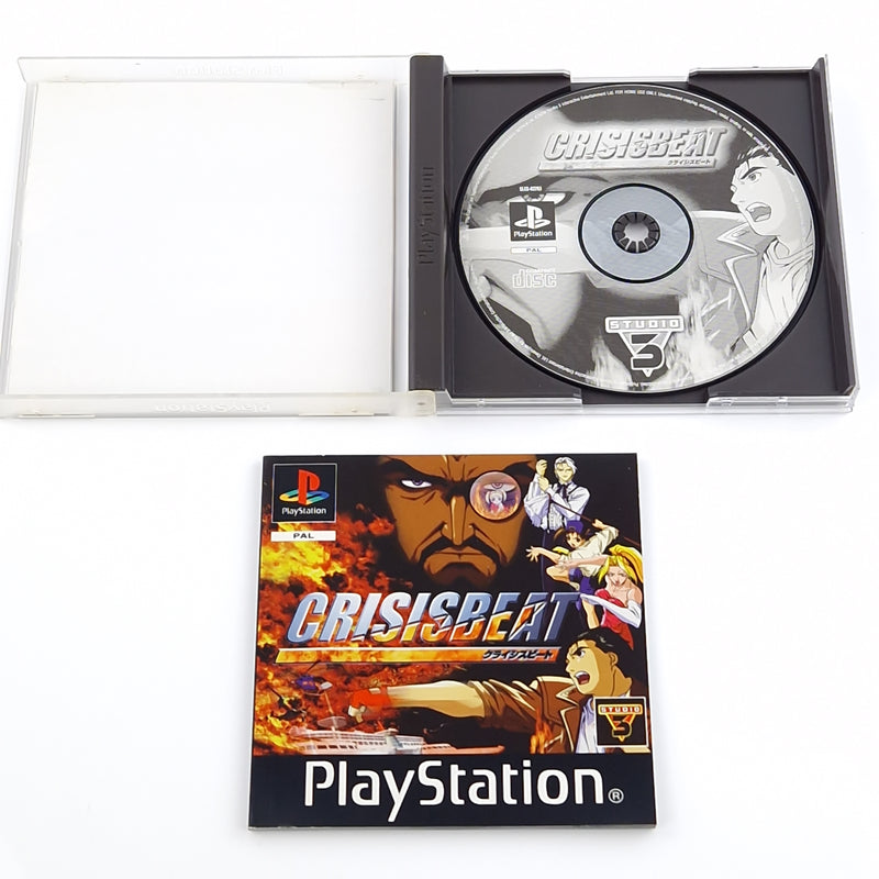 Playstation 1 Spiel : Crisis Beat - PS1 PSX PSone / CD Disk Anleitung OVP PAL