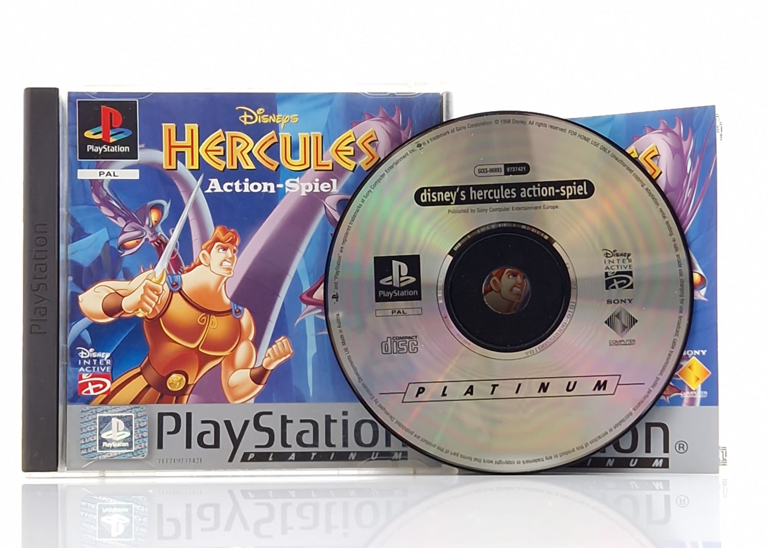 Playstation 1 Spiel : Disney Hercules Action-Spiel - PS1 PSX CD Anleitung OVP