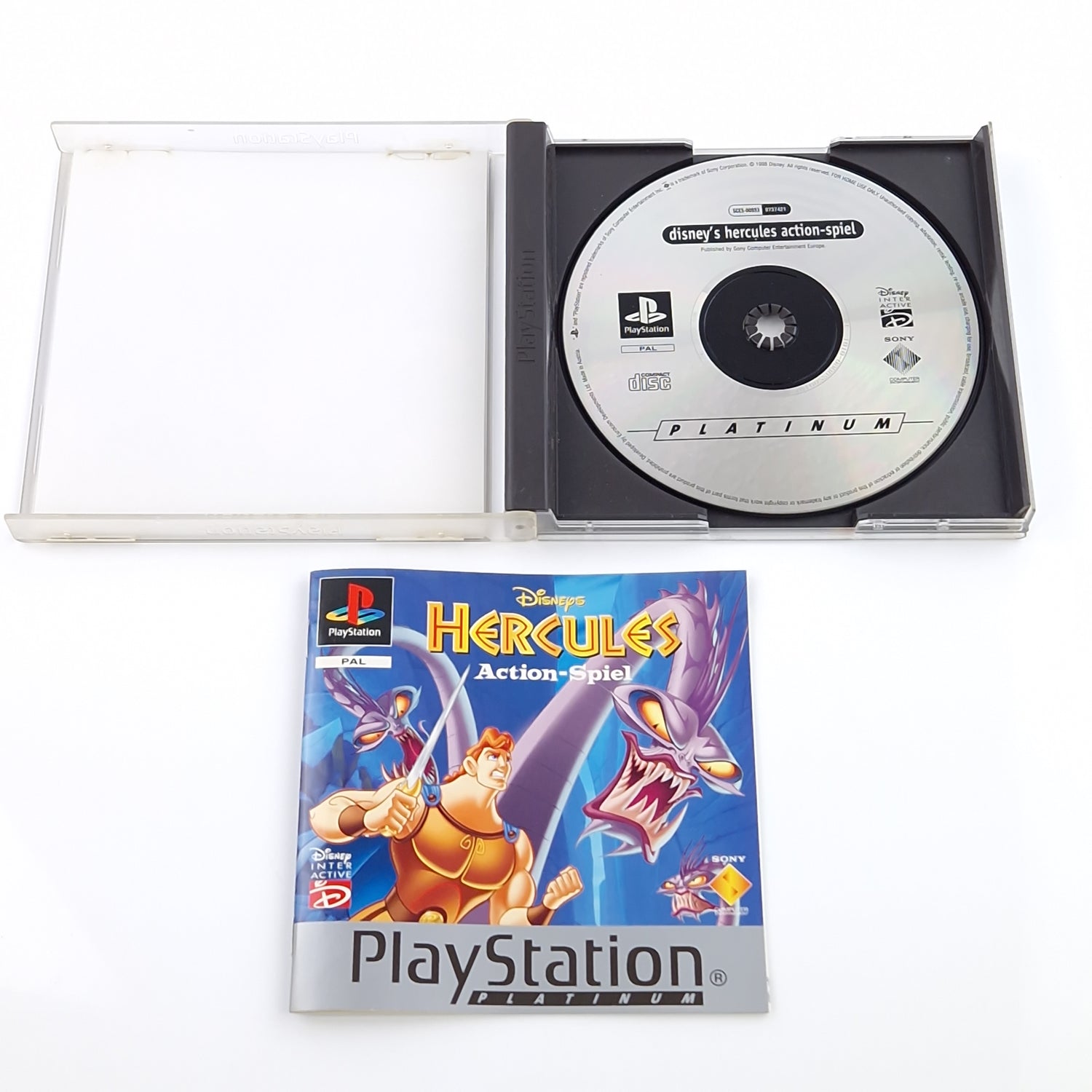 Playstation 1 Spiel : Disney Hercules Action-Spiel - PS1 PSX CD Anleitung OVP