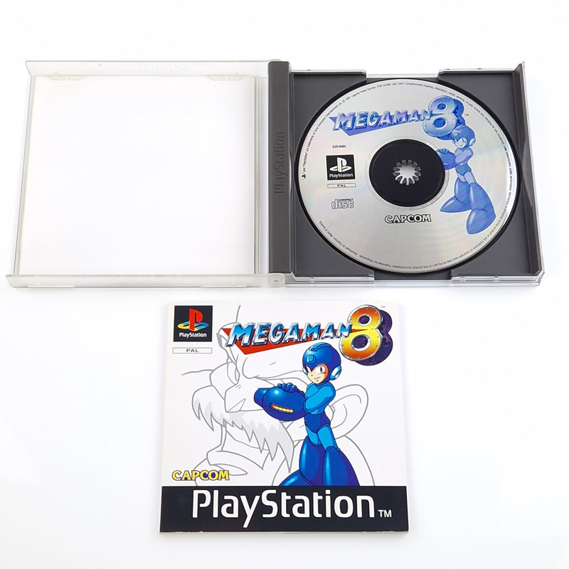 Playstation 1 Spiel : Megaman 8 - Sony PS1 CD Anleitung OVP | Rockman Mega Man