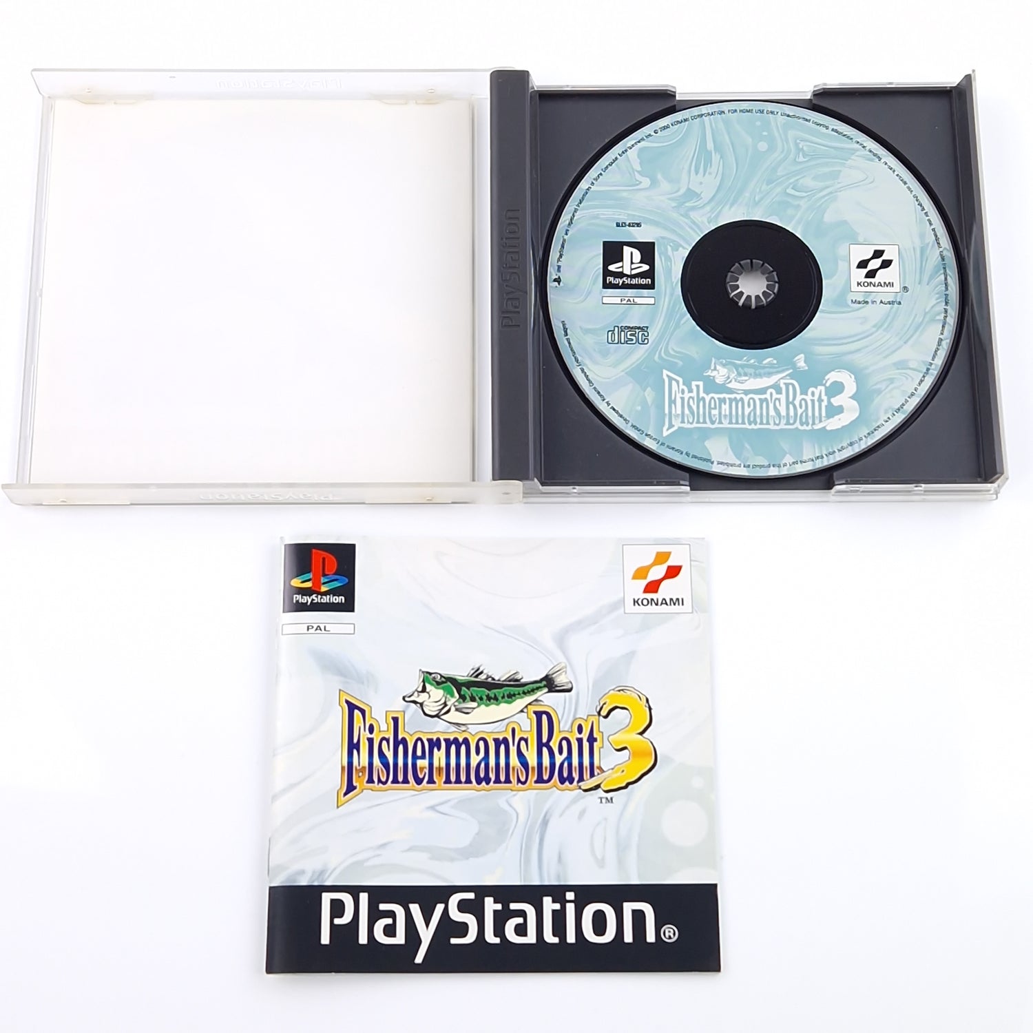 Playstation 1 Spiel : Fisherman´s Bait 3 - Sony PS1 CD Anleitung OVP / Angeln