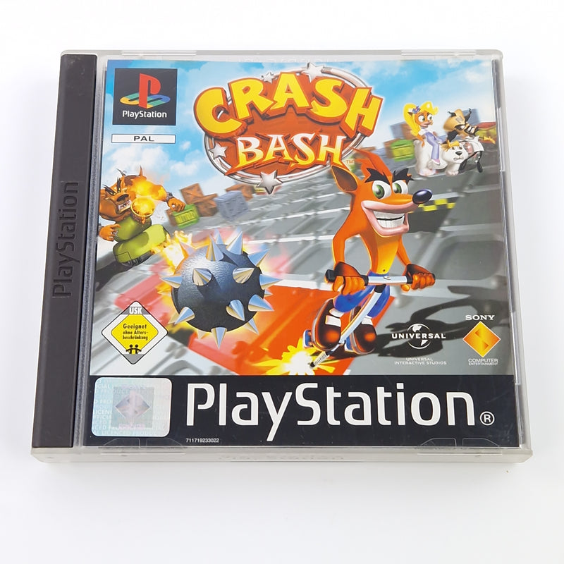 Playstation 1 Spiel : Crash Bash - Sony PS1 CD Anleitung OVP PAL C. Bandicoot