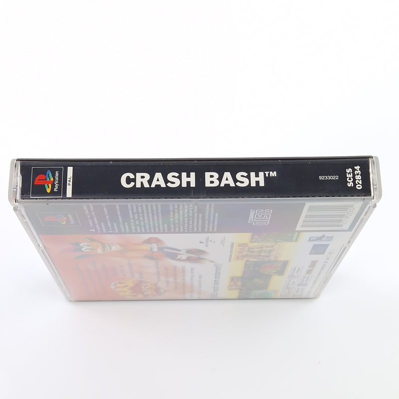 Playstation 1 Spiel : Crash Bash - Sony PS1 CD Anleitung OVP PAL C. Bandicoot