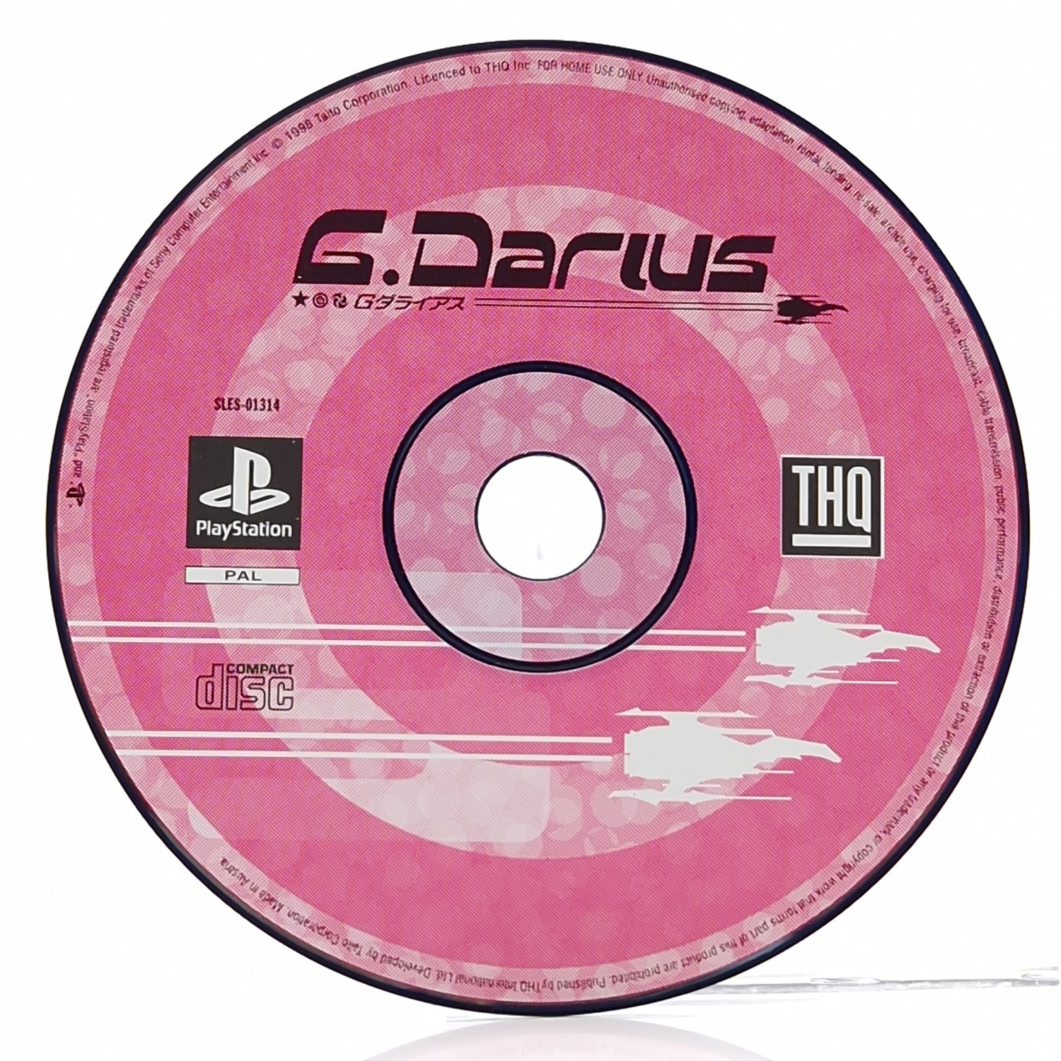 Playstation 1 Spiel : G. Darius - Sony PS1 PSX NUR CD lose DISK ohne OVP PAL