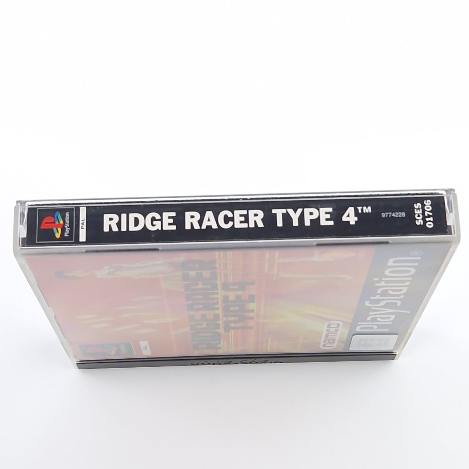 Playstation 1 Spiel : Ridge Racer Type 4 - KEIN SPIEL nur mit DEMO PS1 OVP PAL