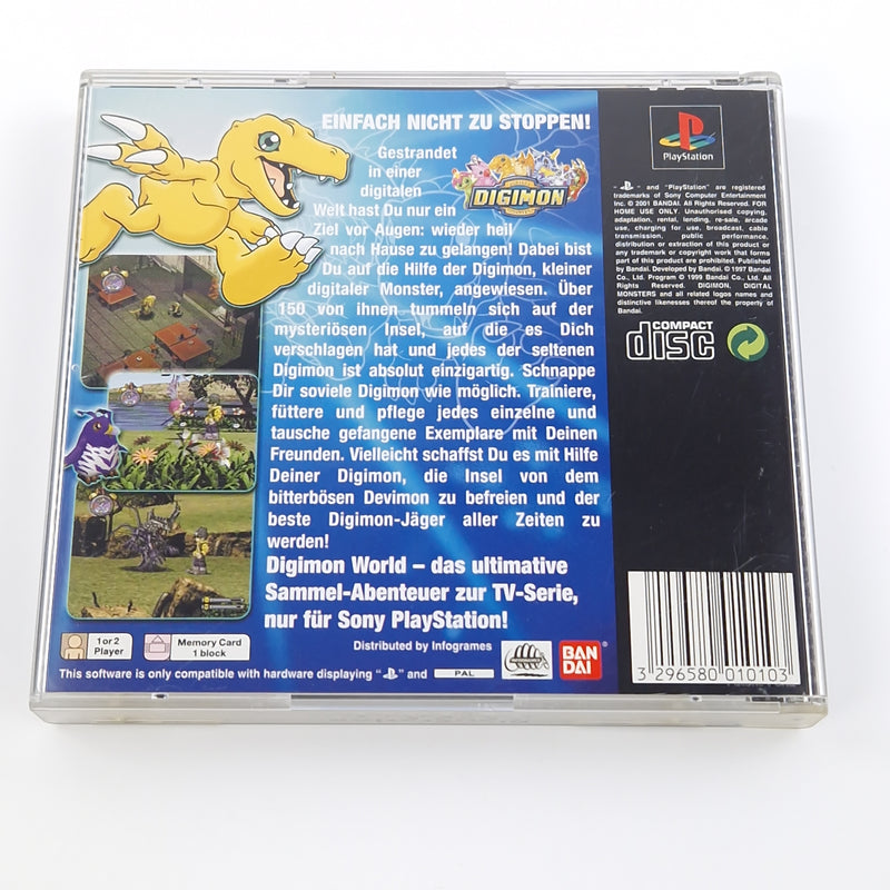 Playstation 1 Spiel : Digimon World - Sony PS1 PSX | CD Anleitung OVP PAL