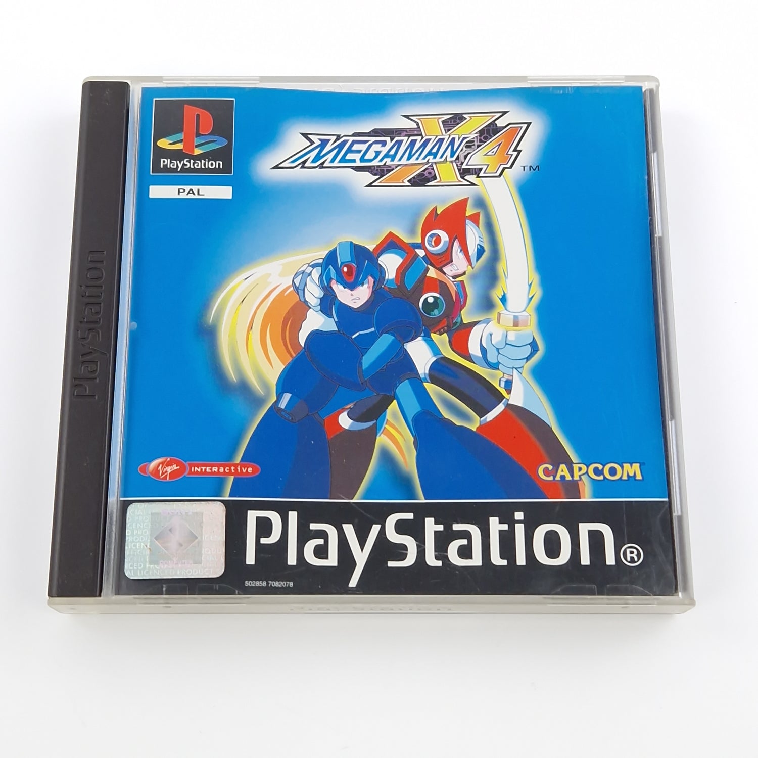 Playstation 1 Spiel : Megaman X4 - Sony PS1 PSX | CD Anleitung OVP PAL Mega Man