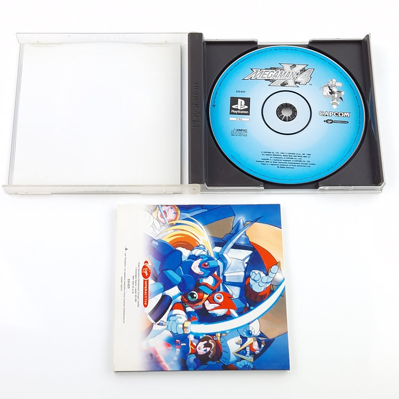 Playstation 1 Spiel : Megaman X4 - Sony PS1 PSX | CD Anleitung OVP PAL Mega Man