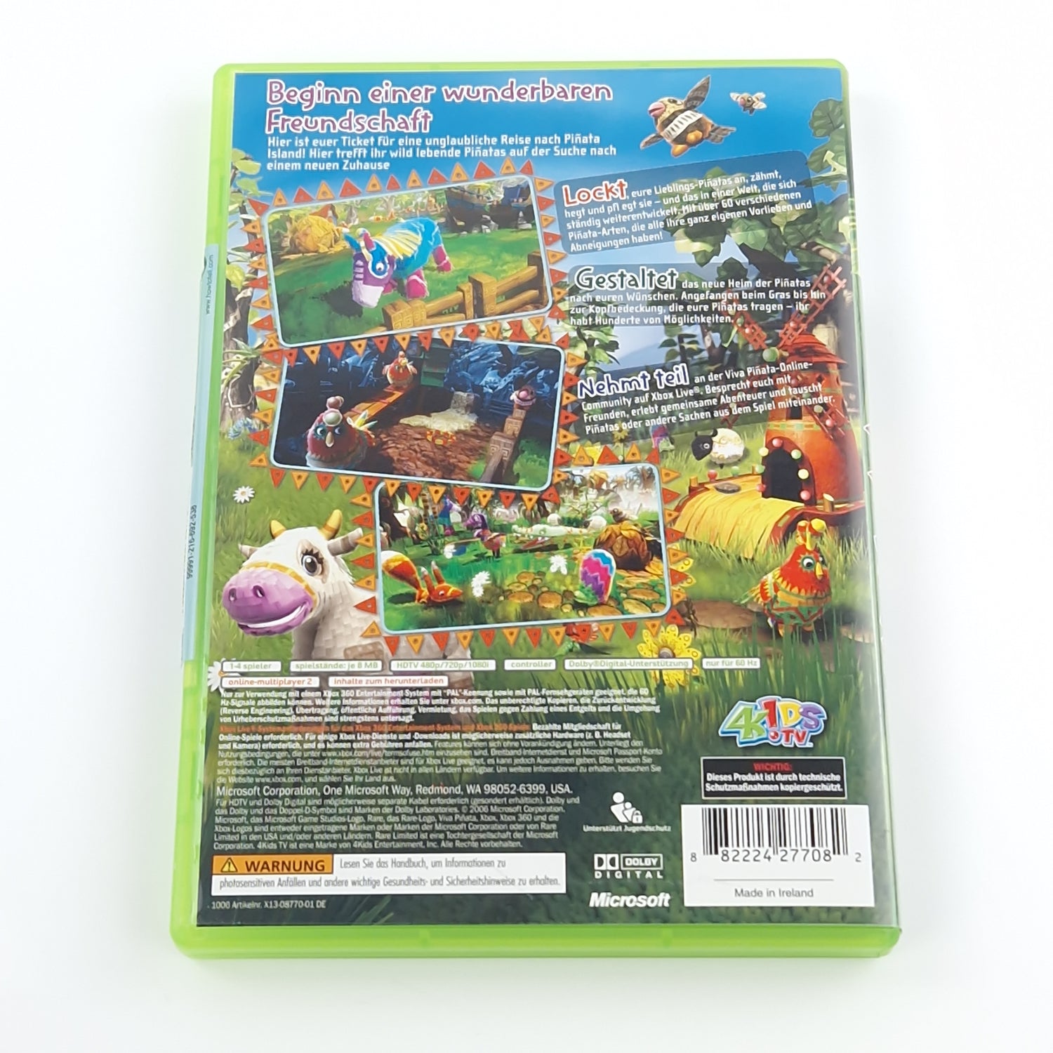 Xbox 360 Spiel : Viva Pinata - CD Disk Anleitung OVP dt. PAL Microsoft