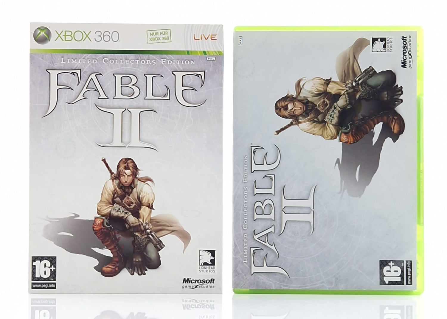 Xbox 360 Spiel : Fable II Limited Collectors Ed - CD Disk Anleitung OVP dt. PAL