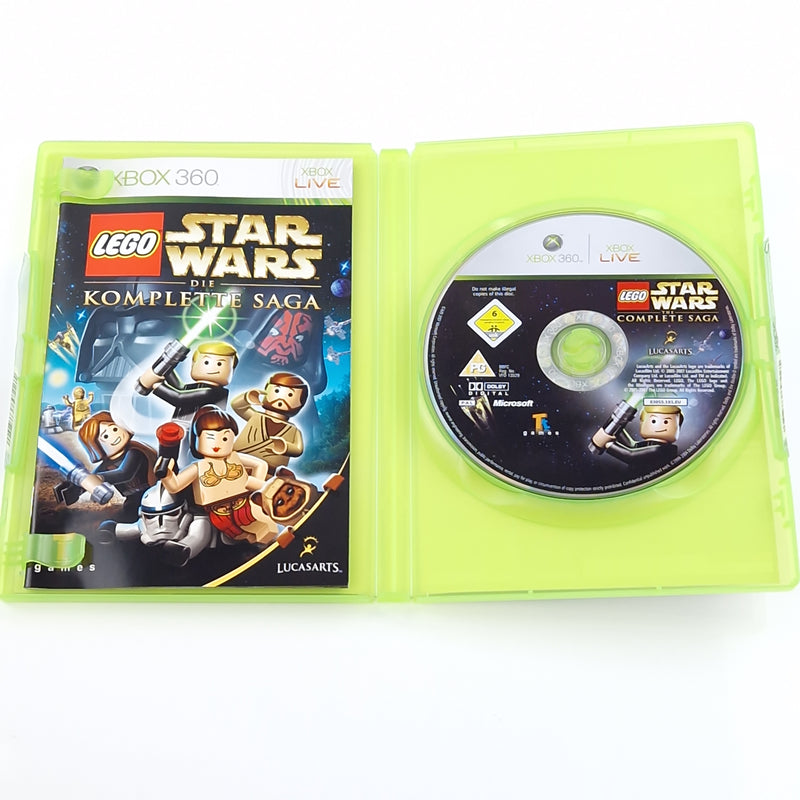 Xbox 360 Spiel : Lego Star Wars Die Komplette Saga - CD Disk Anleitung OVP PAL