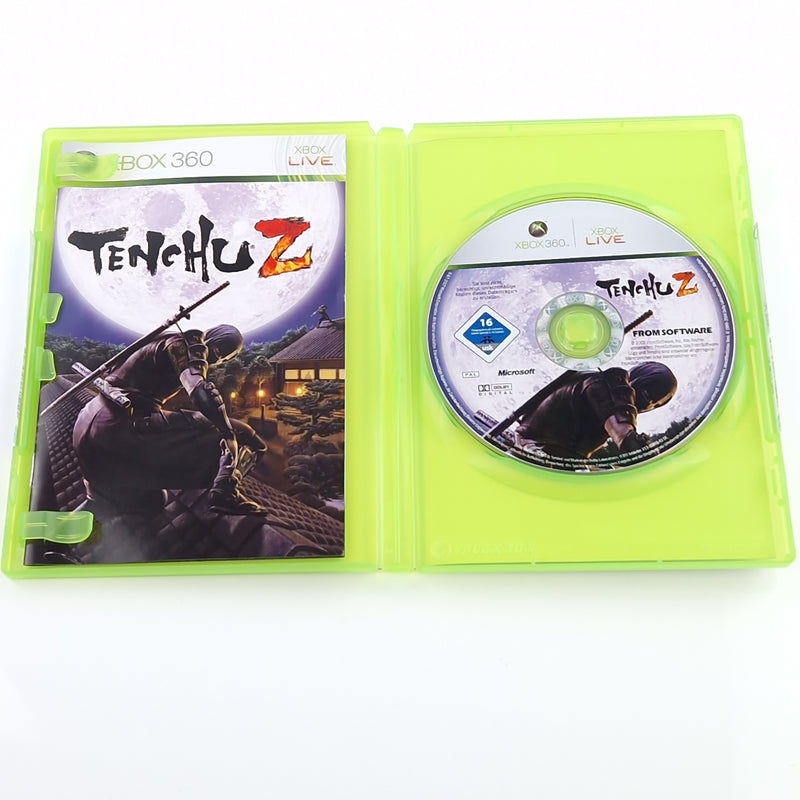 Xbox 360 Spiel : Tenchu Z - CD Disk Anleitung OVP dt. PAL Microsoft