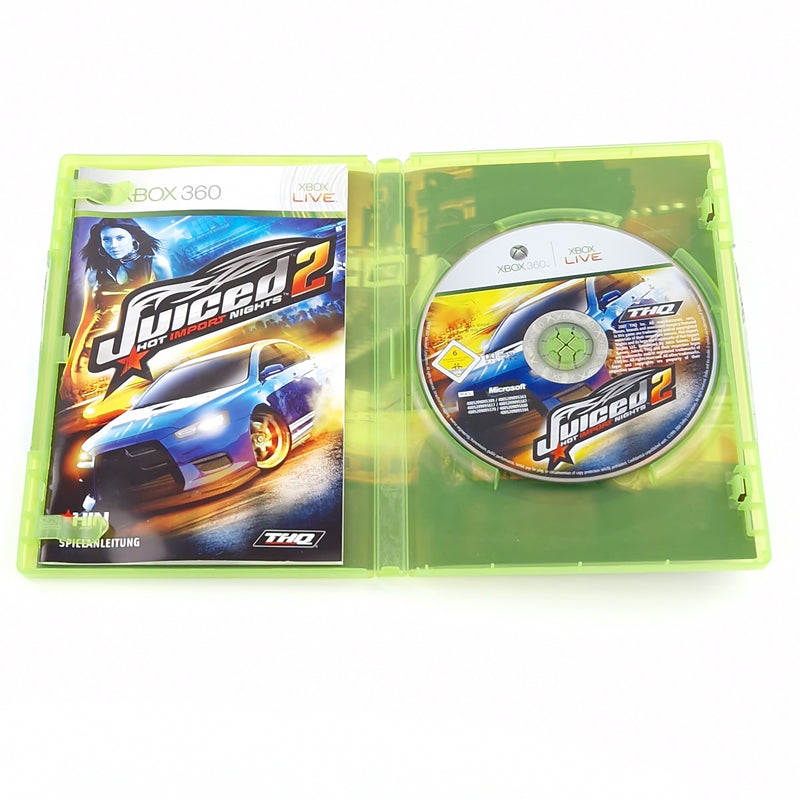 Xbox 360 Spiel : Juiced 2 Hot Import Nights - CD Anleitung OVP Autorennen