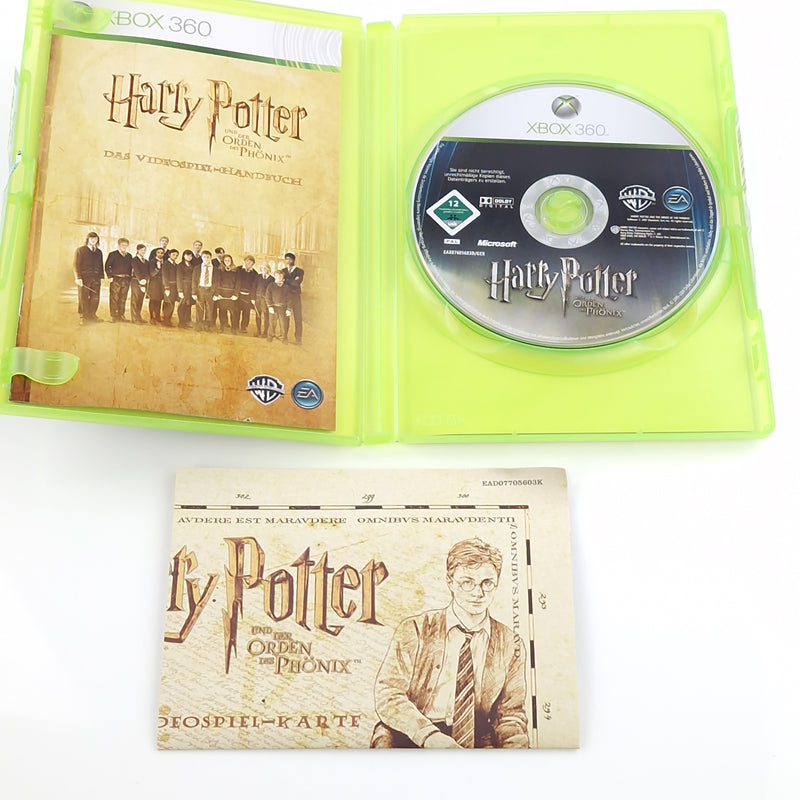 Xbox 360 Spiel : Harry Potter und der Orden des Phönix - CD Disk Anleitung OVP