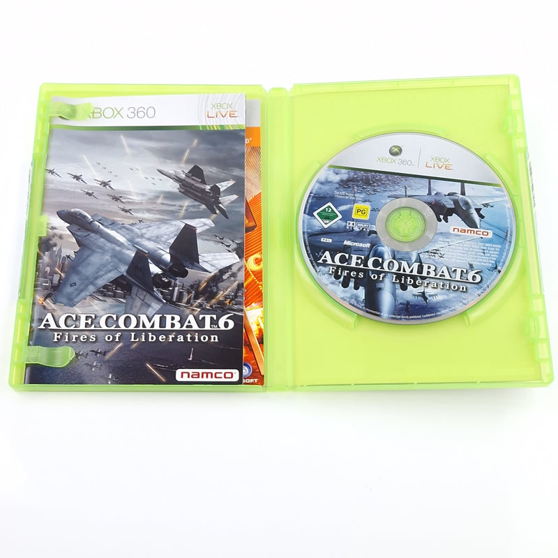 Xbox 360 Spiel : Ace Combat Fires of Liberation - CD Disk Anleitung OVP PAL