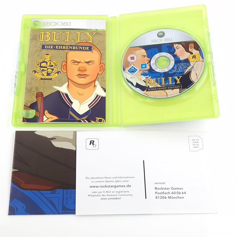 Xbox 360 Spiel : Bully die Ehrenrunde - CD Disk Anleitung OVP PAL