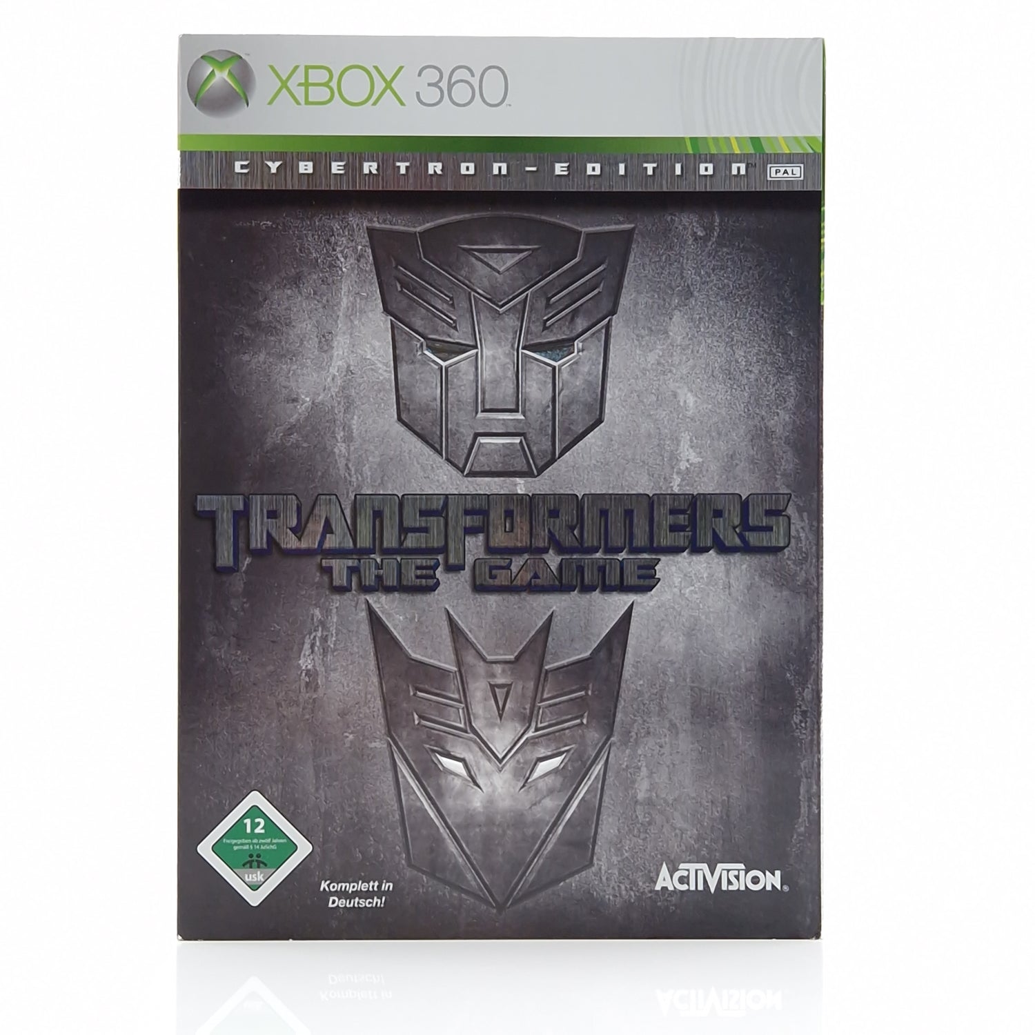 Xbox 360 Spiel : Transformers The Game Cybertron Edition - CD Disk Anleitung OVP