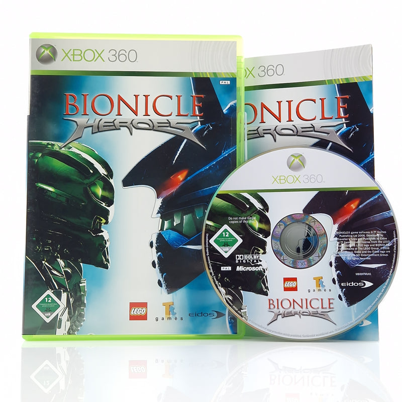 Xbox 360 Spiel : Bionicle Heroes - CD Anleitung OVP PAL Microsoft