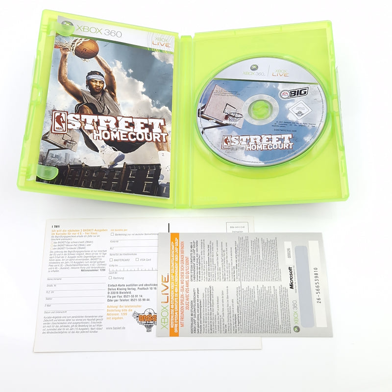 Xbox 360 Spiel : Street Homecourt - CD Anleitung OVP PAL Microsoft Basketball