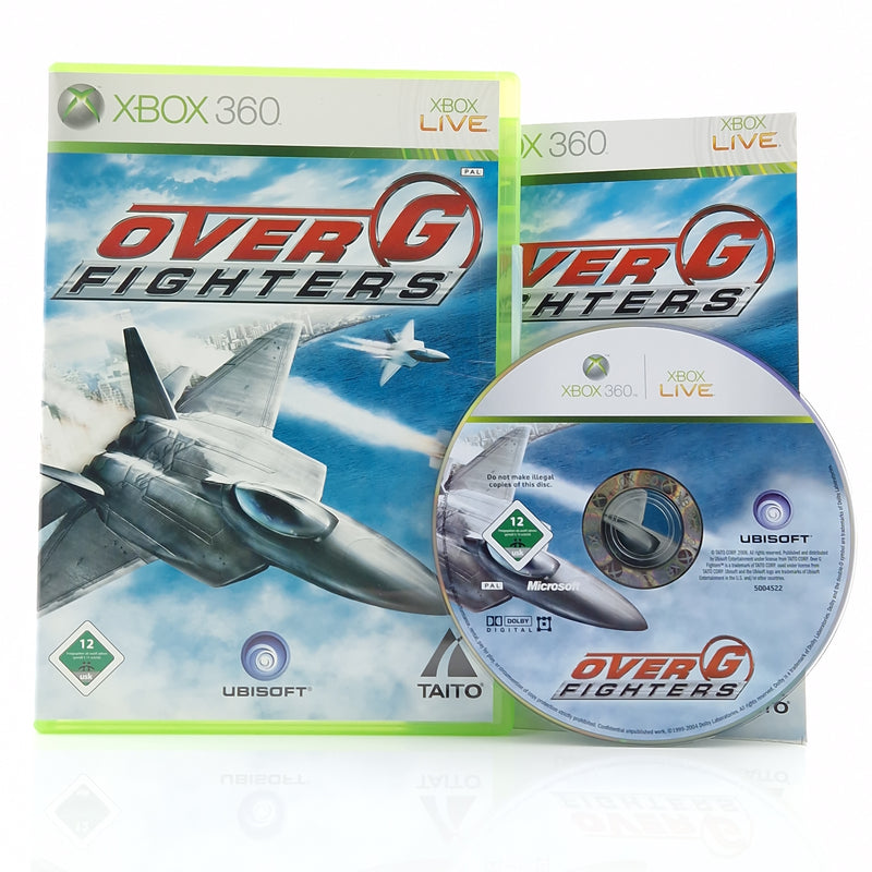 Xbox 360 Spiel : Over G Fighters - CD Anleitung OVP PAL Microsoft