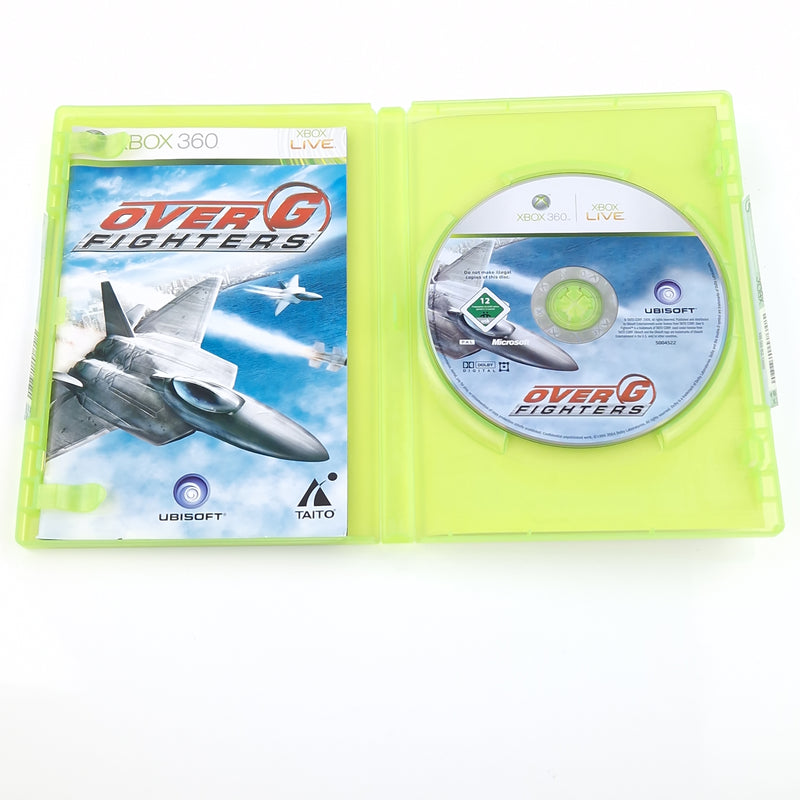 Xbox 360 Spiel : Over G Fighters - CD Anleitung OVP PAL Microsoft