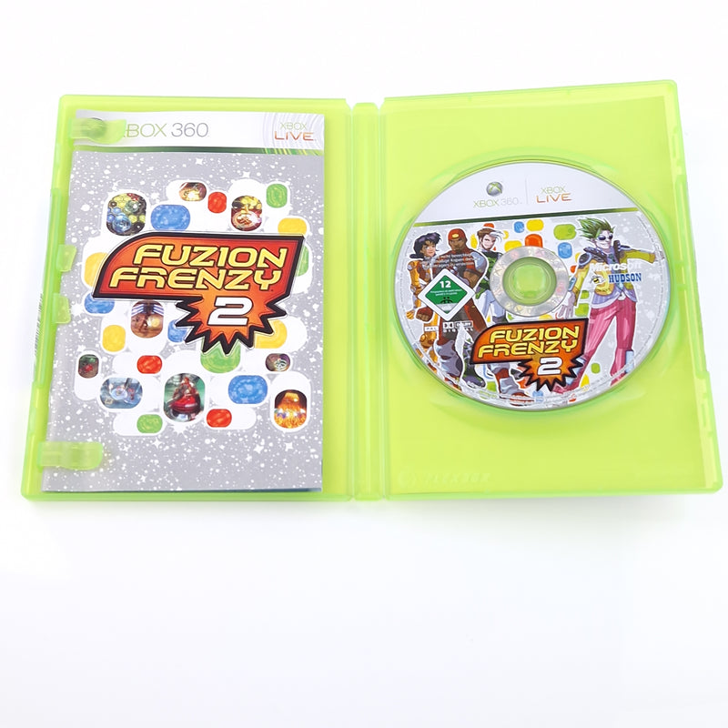 Xbox 360 Spiel : Fuzion Frenzy 2 - CD Anleitung OVP PAL / Microsoft PAL